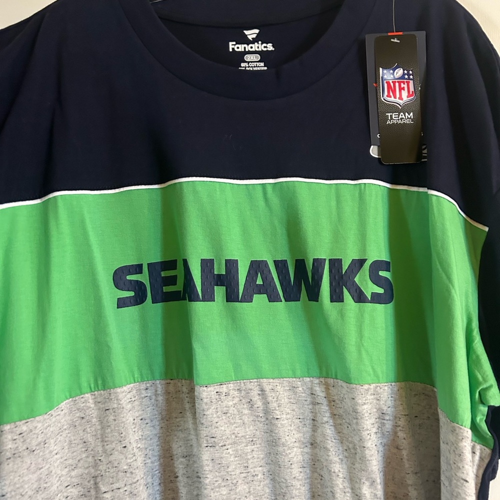 Fanatics Navy and Green NFL Team Apparel